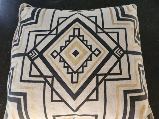 Art Deco style cushion